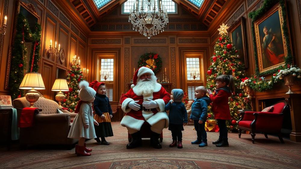 Hillsborough Castle & Gardens - Father Christmas, Hillsborough, Co. Down
