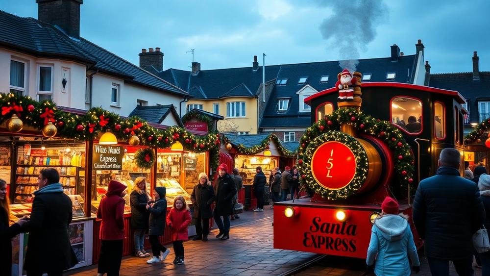 Wicklow Christmas Market - Santa Express, Wicklow Town, Co. Wicklow